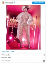 叶美香、素肌透けるセクシーすぎる私服 　※「叶姉妹」インスタグラム