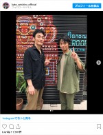 【写真】加藤清史郎、『任侠ヘルパー』で共演・草なぎ剛とのツーショット