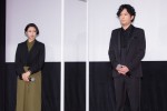 映画『ばるぼら』公開記念舞台あいさつの様子