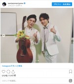 『エール』最終回コンサートのオフショット　※「森山直太朗」インスタグラム