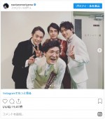 『エール』最終回コンサートのオフショット　※「森山直太朗」インスタグラム