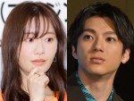 【写真】松本まりか＆山田裕貴、頬杖でブリッ子 → 吹き出してしまう姿に「可愛い」の声