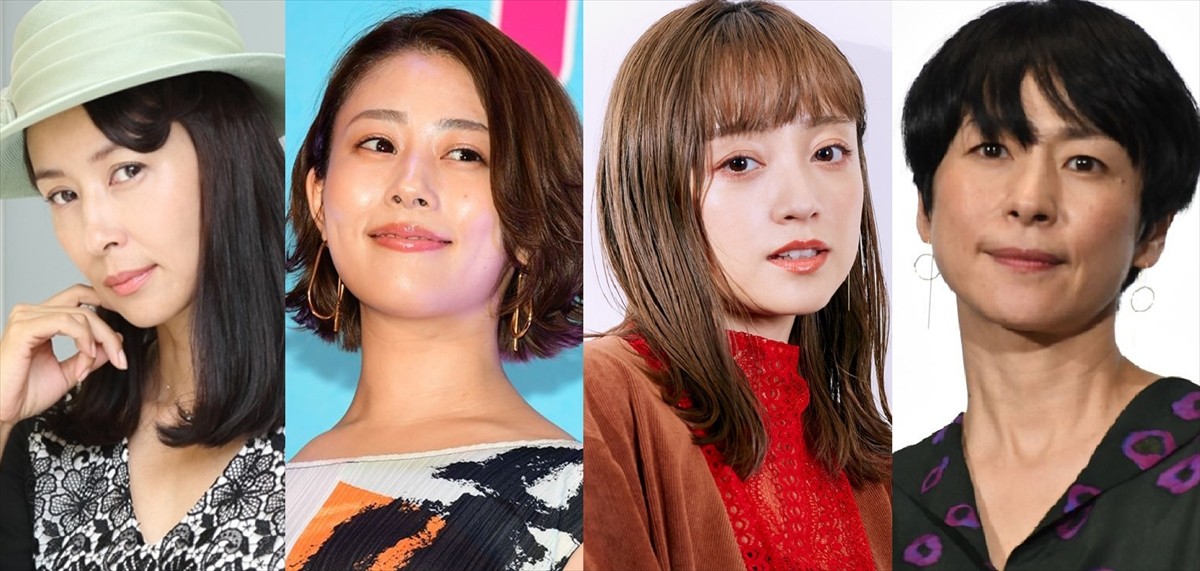 安達祐実、“さみしらが”出る　高畑充希＆水野美紀＆西田尚美と美女4人仲良しショット公開