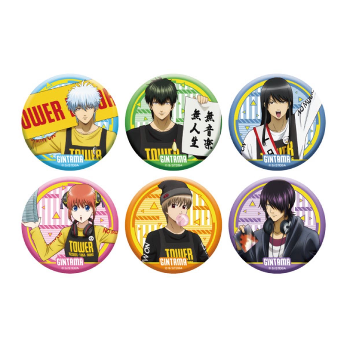 「銀魂 × TOWER RECORDS」コラボグッズ