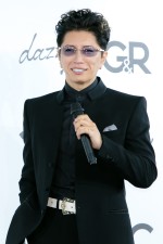 「G＆R」プロジェクト 発表会に登場したGACKT