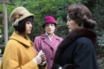 スペシャルドラマ『死との約束』より（左から）原菜乃華、シルビア・グラブ、松坂慶子