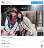 親友役を演じた（左から）奈緒、有村架純　※ドラマ『姉ちゃんの恋人』公式インスタグラム