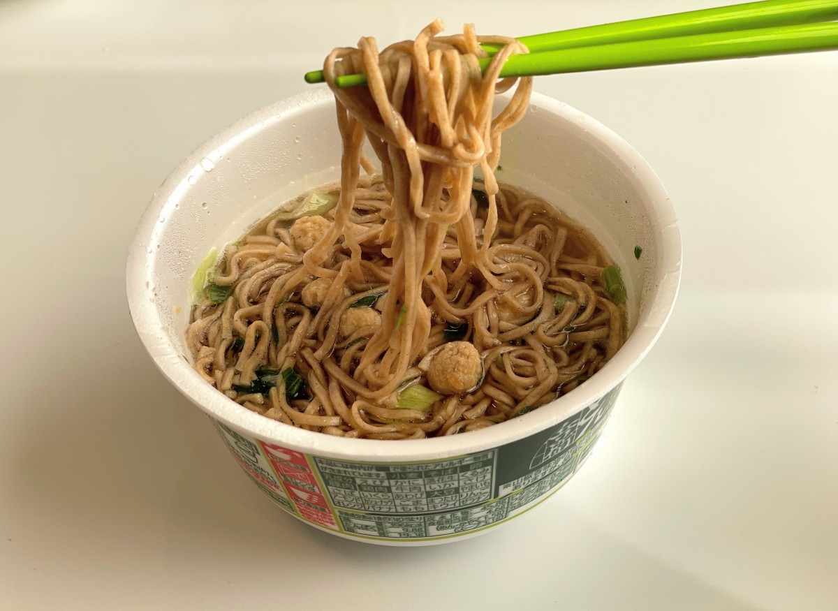 年越しに食べたいカップ蕎麦