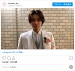 結婚式を抜け出してきた赤坂くん（磯村勇斗）　※ドラマ『恋する母たち』公式インスタグラム