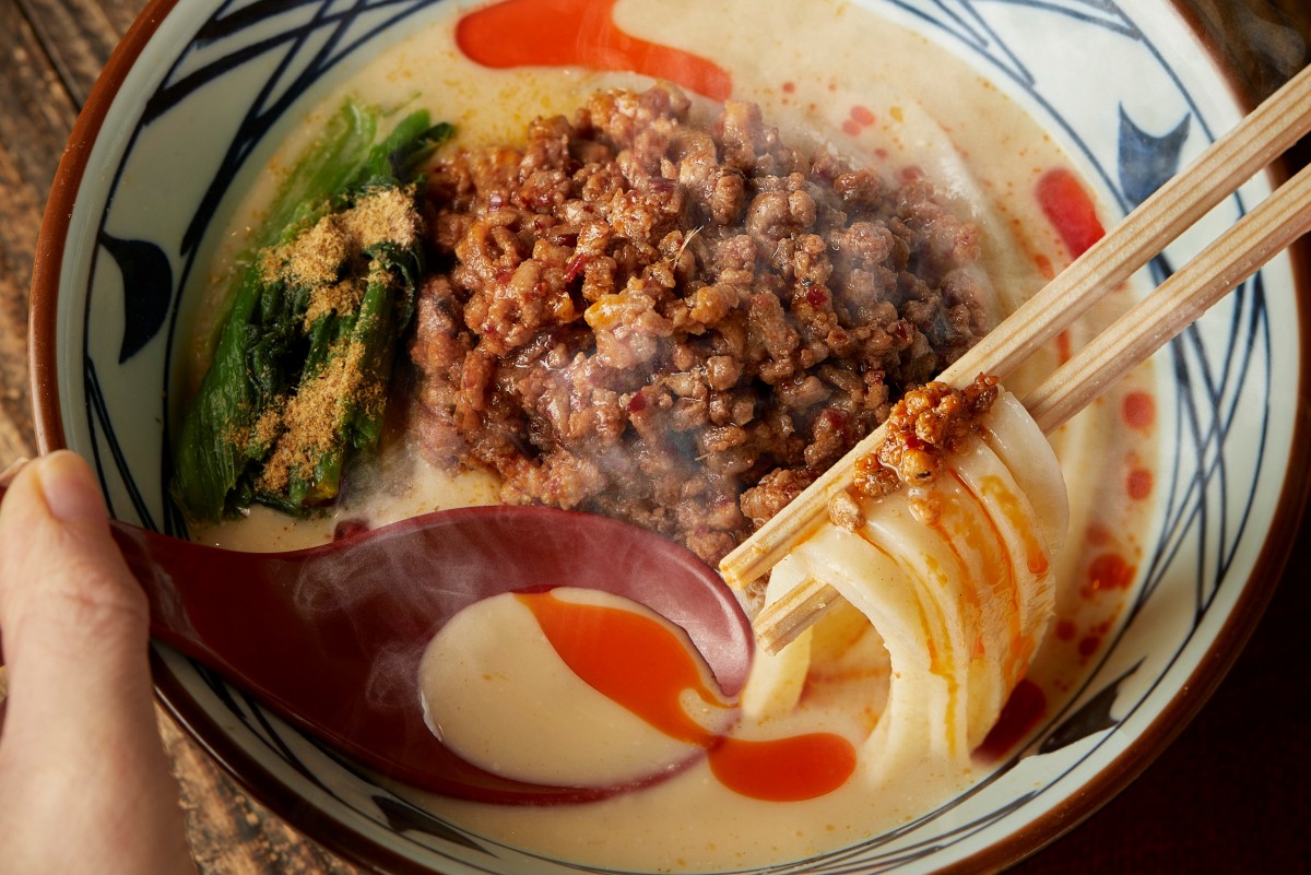 丸亀製麺うま辛坦々うどん