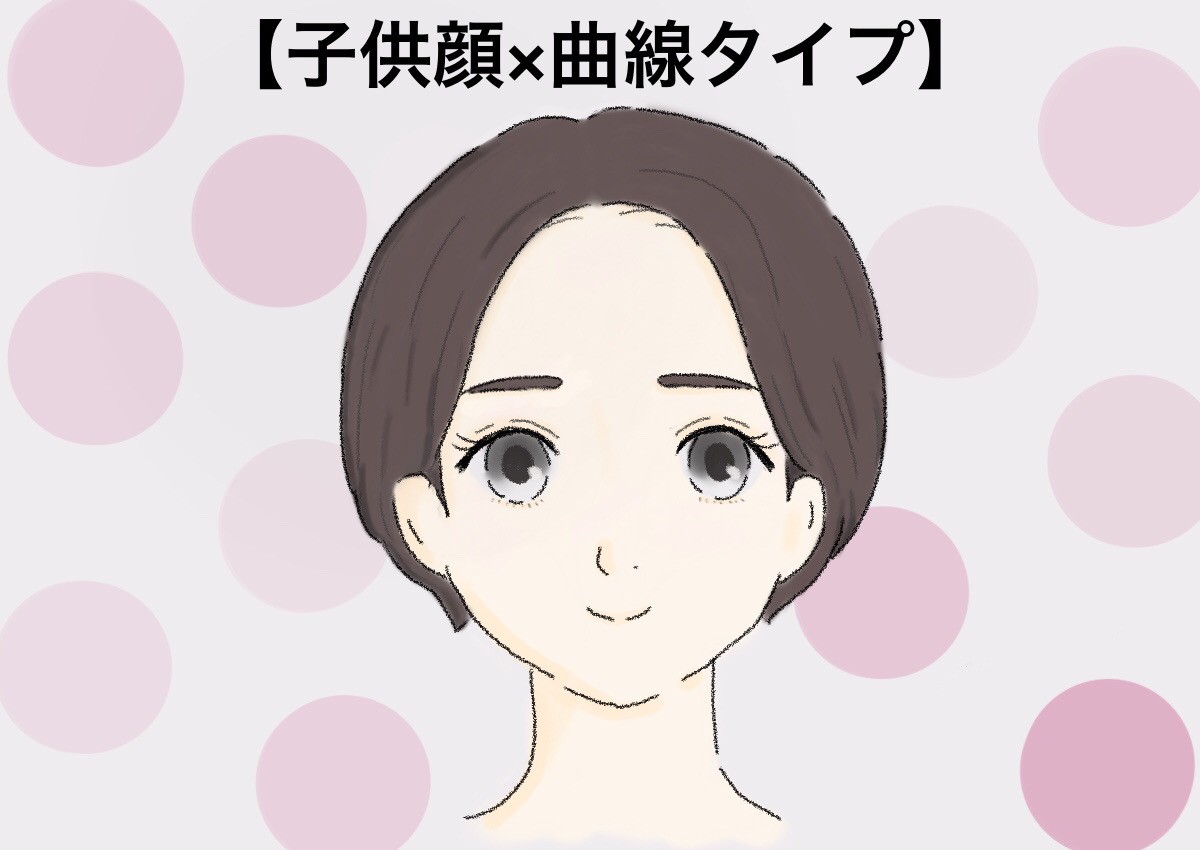 顔タイプ別ヘアスタイル