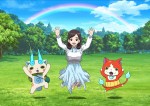 TVアニメ『妖怪ウォッチ♪』より「ジバニャンコマさんヨシキりさ♪」イメージビジュアル