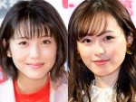 【写真】浜辺美波＆福原遥　“圧倒的な顔面偏差値”『ウチカレ』オフショット 「最高」「眼福」の声