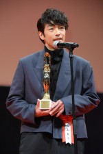 第75回毎日映画コンクール　表彰式に登場した森山未來