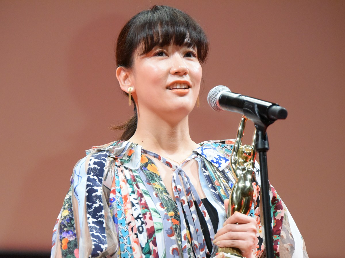 水川あさみ、女優主演賞受賞に夫・窪田正孝も祝福　「とても喜んでくれてました」と照れ笑い