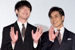 【写真】坂口健太郎、北村一輝の賛辞に歓喜　『劇場版シグナル』初日舞台あいさつフォト