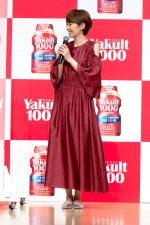 「Yakult（ヤクルト）1000」全国販売開始 記念イベントに登場した南明奈