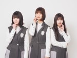 （左から）櫻坂46・幸阪茉里乃、井上梨名、上村莉菜