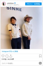 石田ゆり子＆板谷由夏、キュートな照れ笑い　※「板谷由夏」インスタグラム