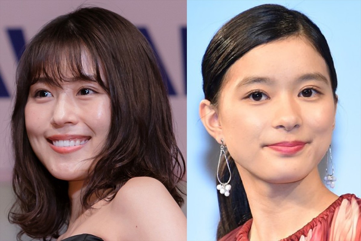 有村架純＆芳根京子　“ほくろの位置が同じ”2ショットにファン「可愛すぎる」