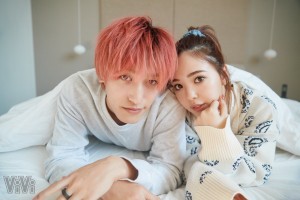 EXIT・兼近大樹＆藤田ニコルが本気でイチャイチャ!?　「ViVi」デート企画に登場