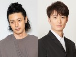 【写真】オダギリジョー＆岡田将生、スーツ姿　レアな2ショット　「イケメンメガネ男子渋滞」の声