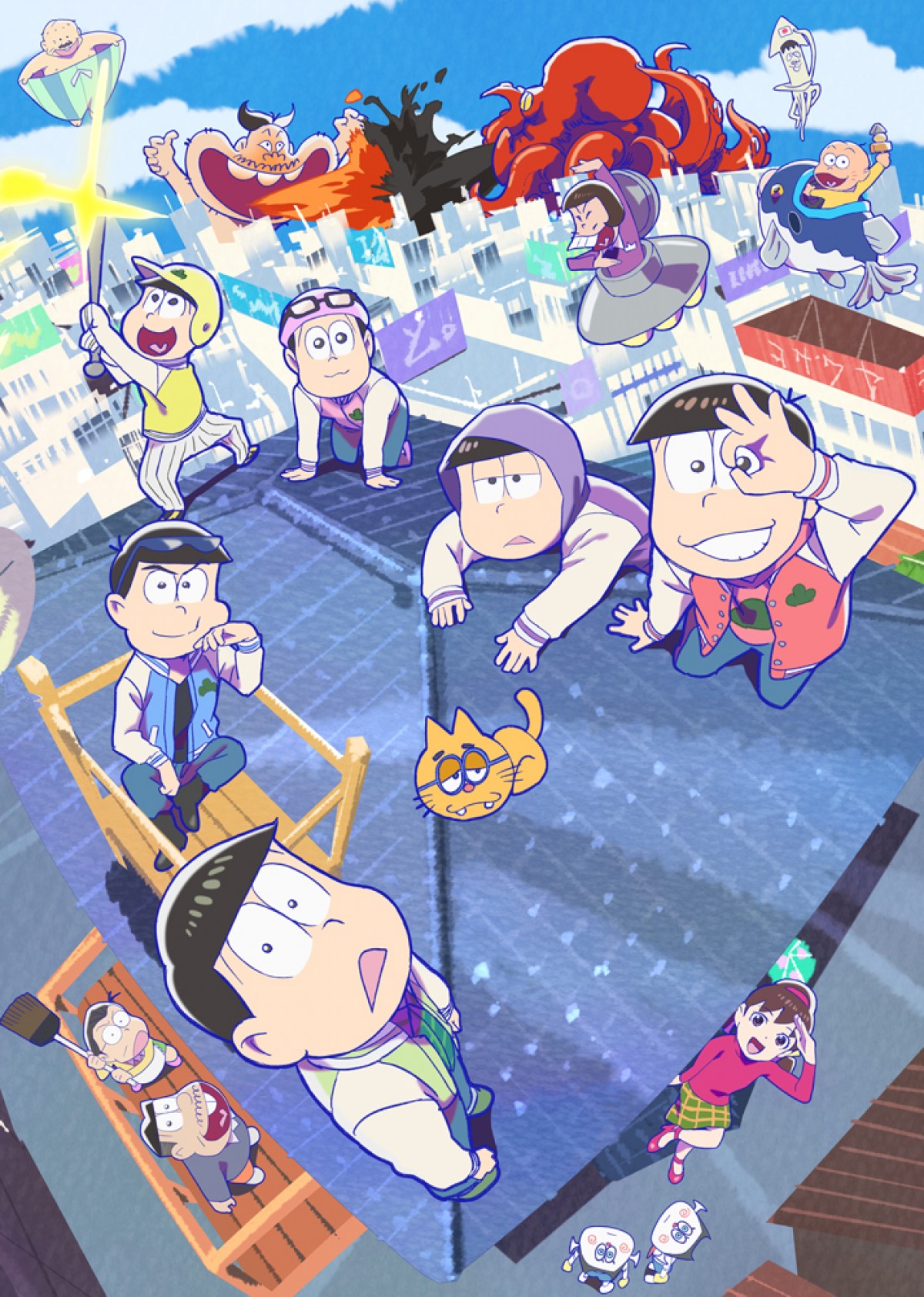 『おそ松さん』新作アニメ、2022年＆2023年に期間限定劇場公開　「フェス松さん’21」で発表