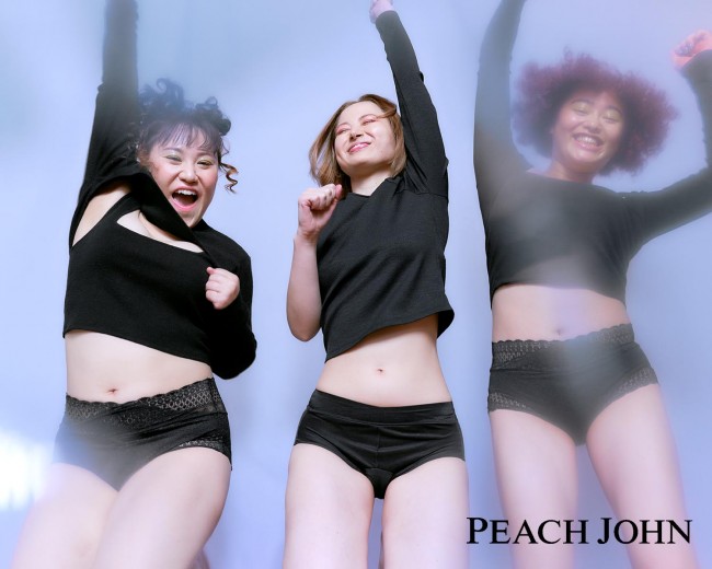 バービー×「PEACH JOHN」第3弾！　洗って使える“生理用ショーツ”が登場