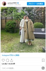 石田ゆり子＆一色紗英、少女のような2ショット　※「石田ゆり子」インスタグラム