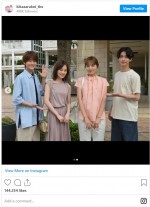 川口春奈の薬指に指輪がキラリ　横浜流星と“新婚さん”ショット　※ドラマ『着飾る恋には理由があって』公式インスタグラム