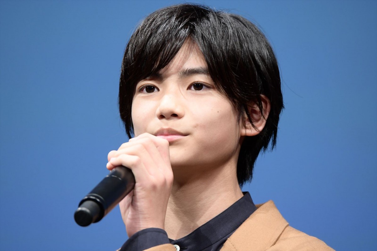 城桧吏、初主演映画の完成披露に喜び「すごくうれしい」