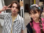 第1話に登場した早瀬圭人＆大友花恋演じるカップル　※ドラマ『ハコヅメ～たたかう！交番女子～』オフィシャルブログ