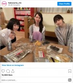 （左から）川合麻依役の永野芽郁、藤聖子役の戸田恵梨香、牧高美和役の西野七瀬　※ドラマ『ハコヅメ ～たたかう！交番女子～』公式インスタグラム