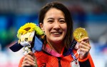 ＜東京五輪2020＞競泳・大橋悠依、豪華すぎる金メダリスト3ショットに反響