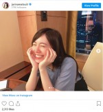 サラサラのロングヘア姿の松井珠理奈　※「松井珠理奈」インスタグラム