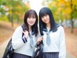 【写真】『君が落とした青空』福本莉子＆莉子、“ダブル莉子”の仲良しショット