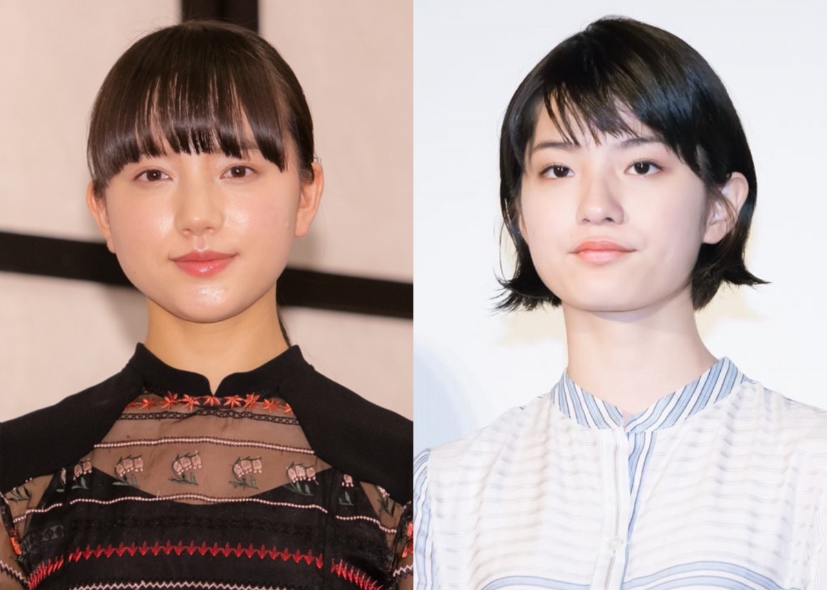 （左から）清原果耶、蒔田彩珠