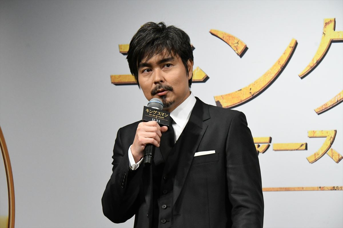 小澤征悦、吹き替え初挑戦『キングスマン』をアピール　クリスマスは「妻とゆっくりしたい」