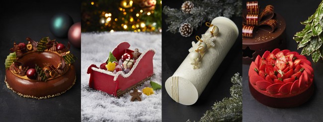 ザ・リッツ・カールトン大阪“クリスマス商品”予約開始！　華やかな5種のケーキが登場