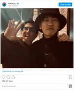 佐藤健とのクリスマス2ショット　※「Taka（ONE OK ROCK）」インスタグラム