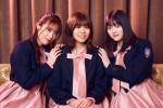 （左から）櫻坂46・齋藤冬優花、武元唯衣、幸阪茉里乃