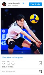 【写真】男子バレー・高橋藍、幼少期のプレー写真に反響「イケメンに成長しすぎちゃう？」