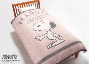 『PEANUTS』寝装品＆イエナカあったかアイテム