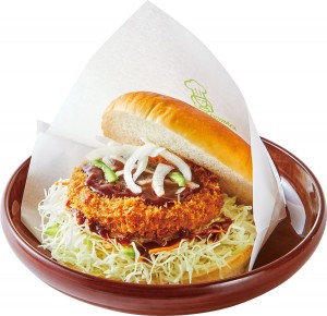 コメダ珈琲店「大豆ハムカツバーガー」発売！