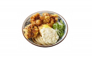 「タル鶏天ぶっかけうどん（温・冷）」（並 690円／大 800円／得 910円）　※価格は税込み