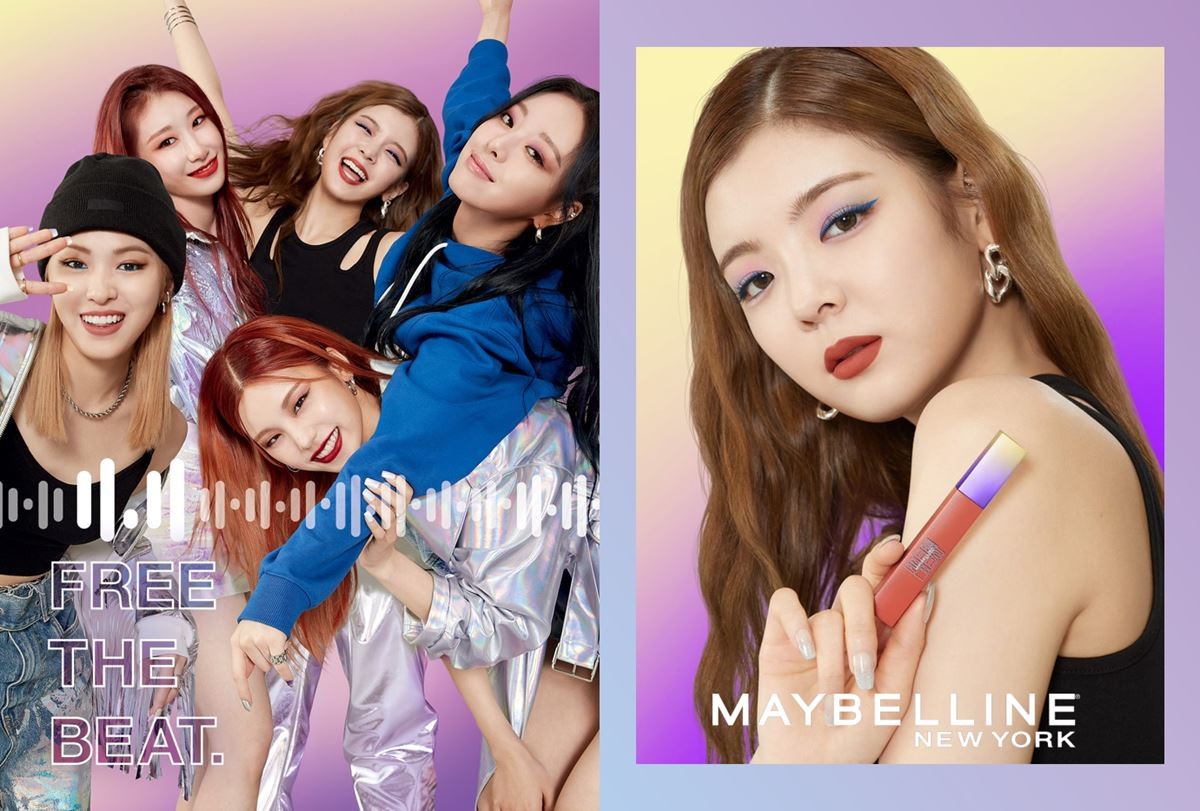 ITZY×「メイベリン」コラボ！　クールな世界感にインスパイアされた3種のアイテム