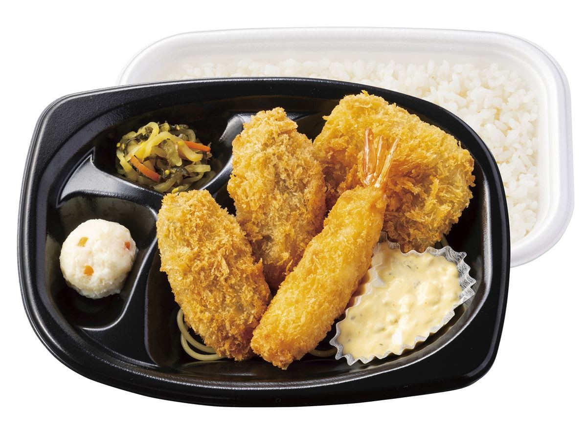 「ほっともっと」3種類の“海鮮フライ弁当”発売！