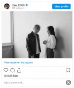 結婚を発表した大政絢とToru　※「Toru」インスタグラム