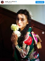 【写真】岡田結実「盛れすぎてごめん」　美麗ショットに反響「美しい」「嘘みたいに盛れてる」