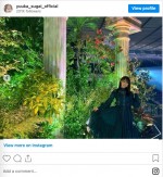 ステージ上でのオフショット　※「櫻坂46・菅井友香」インスタグラム